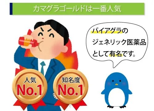 カマグラゴールドは一番人気