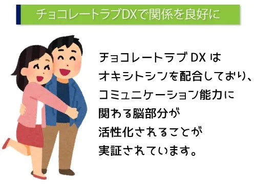 チョコレートラブで関係を良好に