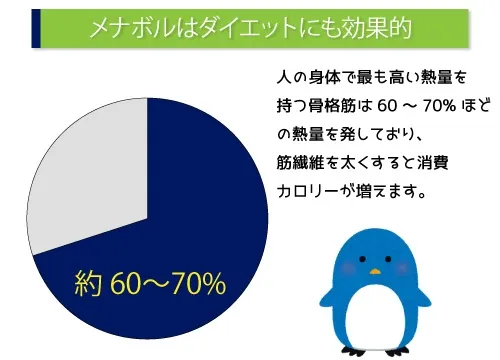 メナボルはダイエットにも効果的