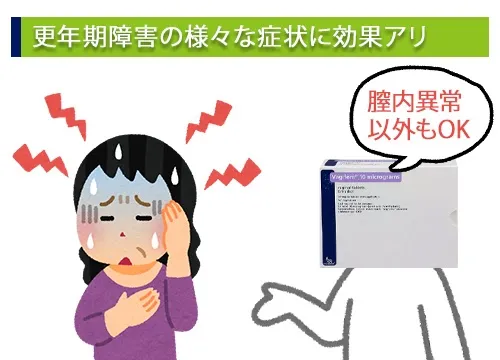 更年期障害の様々な症状に効果アリ