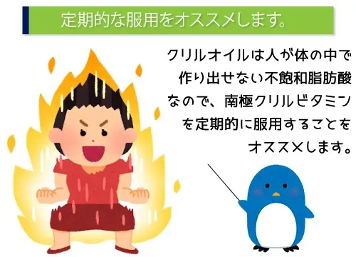 定期的な服用をオススメします。