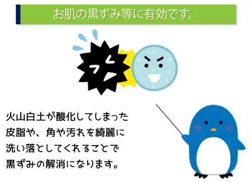 お肌の黒ずみに有効です。