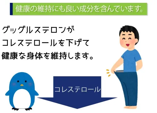 健康の維持にも良い成分を含んでいます。