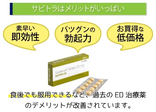 サビトラはメリットがいっぱい